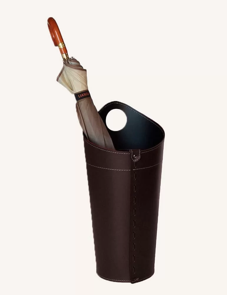 Porte parapluies en cuir Pluvia de Limac Design Porte parapluies en cuir Pluvia de Limac Design