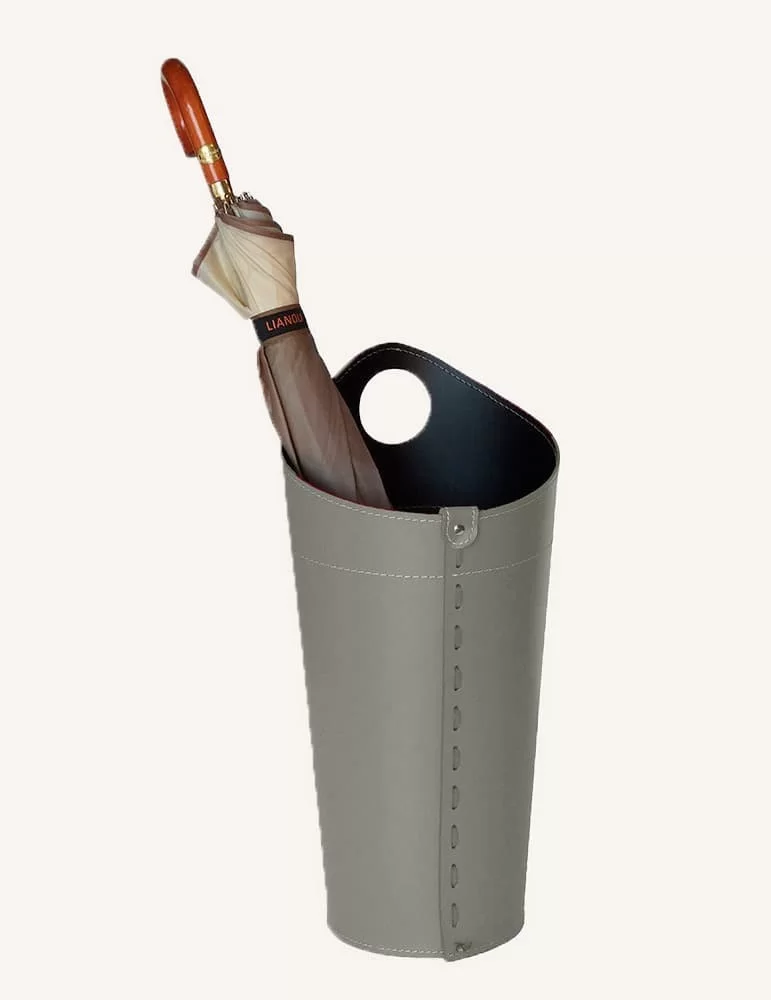 Porte parapluies en cuir Pluvia de Limac Design