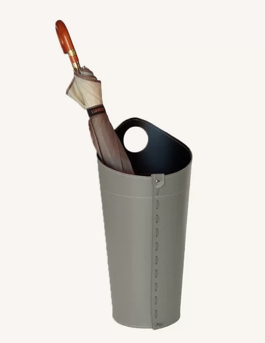 Porte parapluies en cuir Pluvia de Limac Design