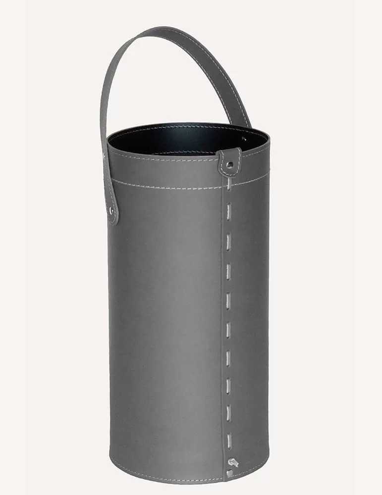 Porte parapluies en cuir Regen de Limac Design