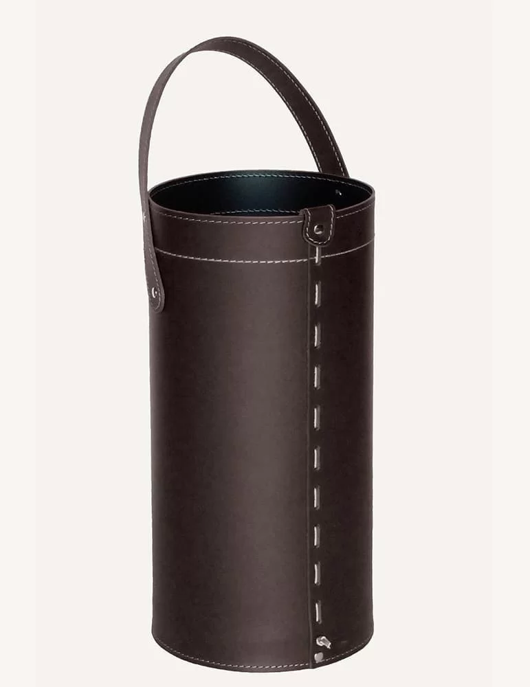 Porte parapluies en cuir Regen de Limac Design Porte parapluies en cuir Regen de Limac Design