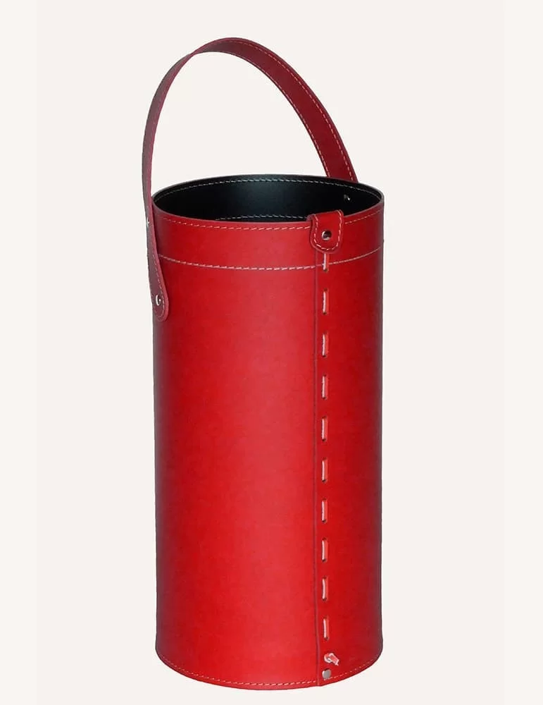 Porte parapluies en cuir Regen de Limac Design