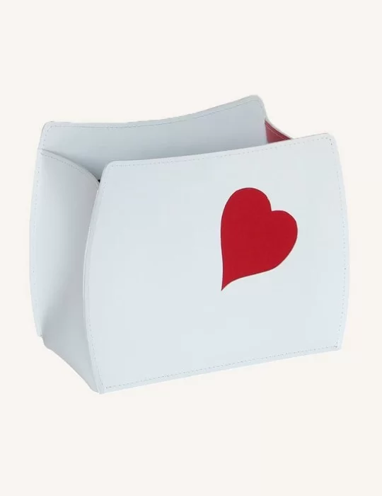 Porte magazines en cuir Beatrice de Limac Design