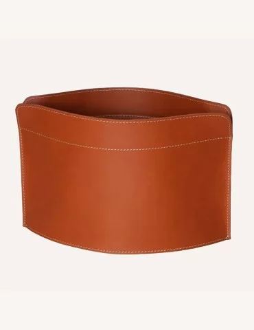 Porte magazines en cuir Giusy de Limac Design 2