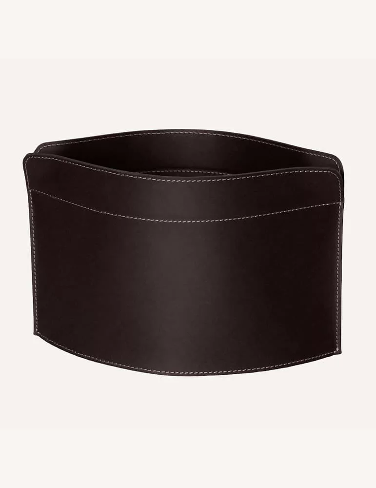 Porte magazines en cuir Giusy de Limac Design