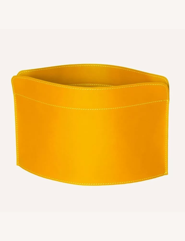 Porte magazines en cuir Giusy de Limac Design