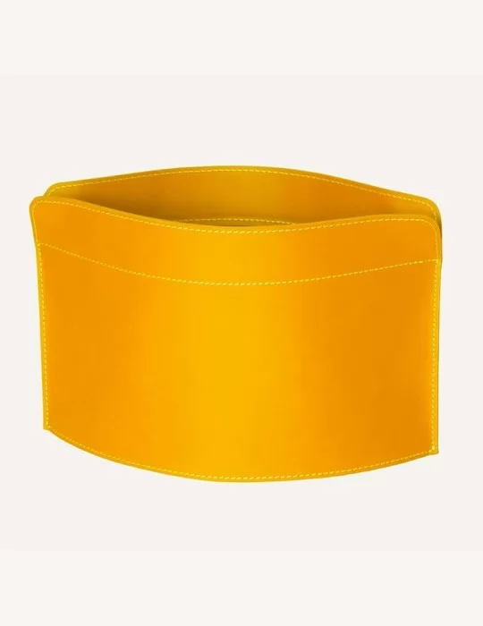 Porte magazines en cuir Giusy de Limac Design