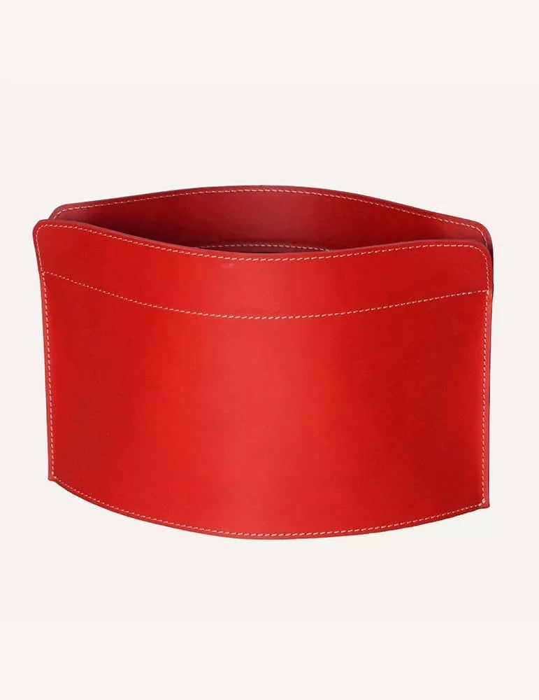 Porte magazines en cuir Giusy de Limac Design