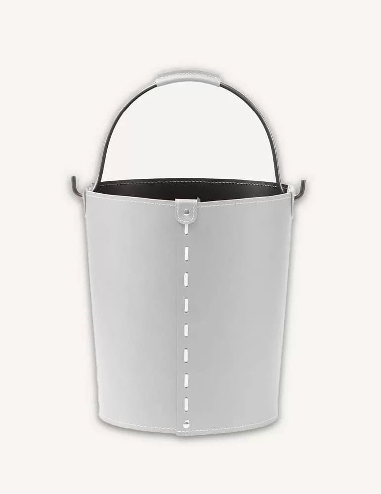 Porte-bois en cuir Vintage de Limac Design