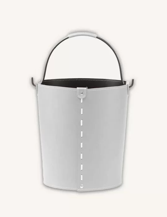 Porte-bois en cuir Vintage de Limac Design