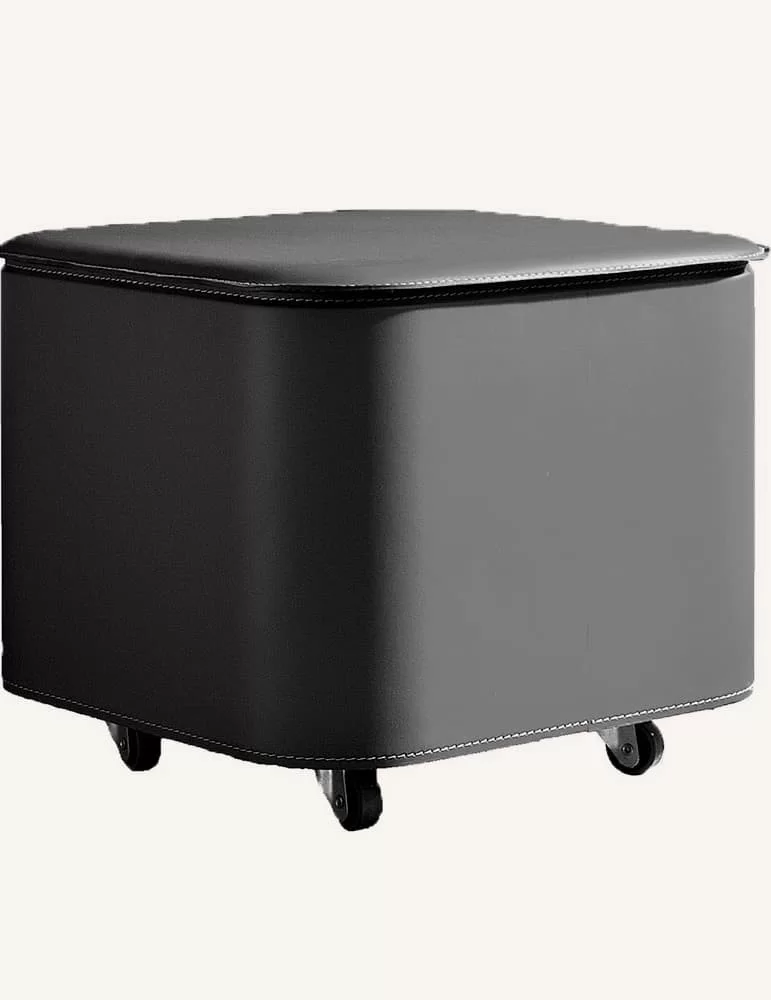 Pouff en cuir Puffo de Limac Design