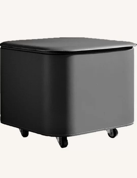 Pouff en cuir Puffo de Limac Design