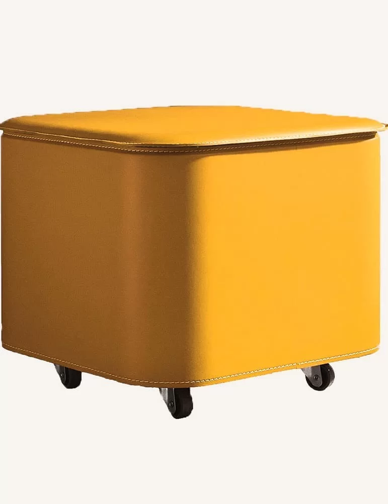 Pouff en cuir Puffo de Limac Design