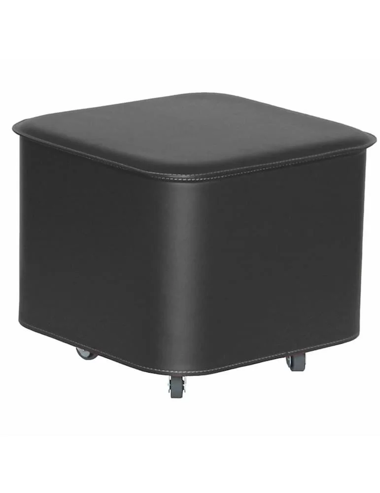 Pouff en cuir Puffo de Limac Design