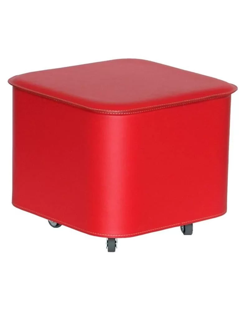 Pouff en cuir Puffo de Limac Design