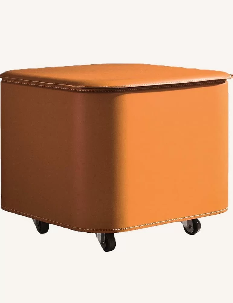 Pouff en cuir Puffo de Limac Design