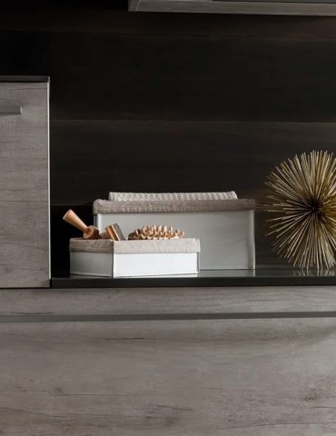 Set de 3 porte-objets en cuir Sonia, by Limac Design.