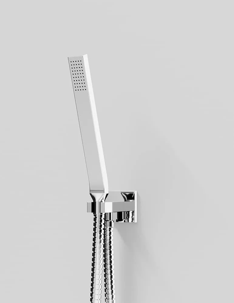 Garniture de douche avec sortie intégrée