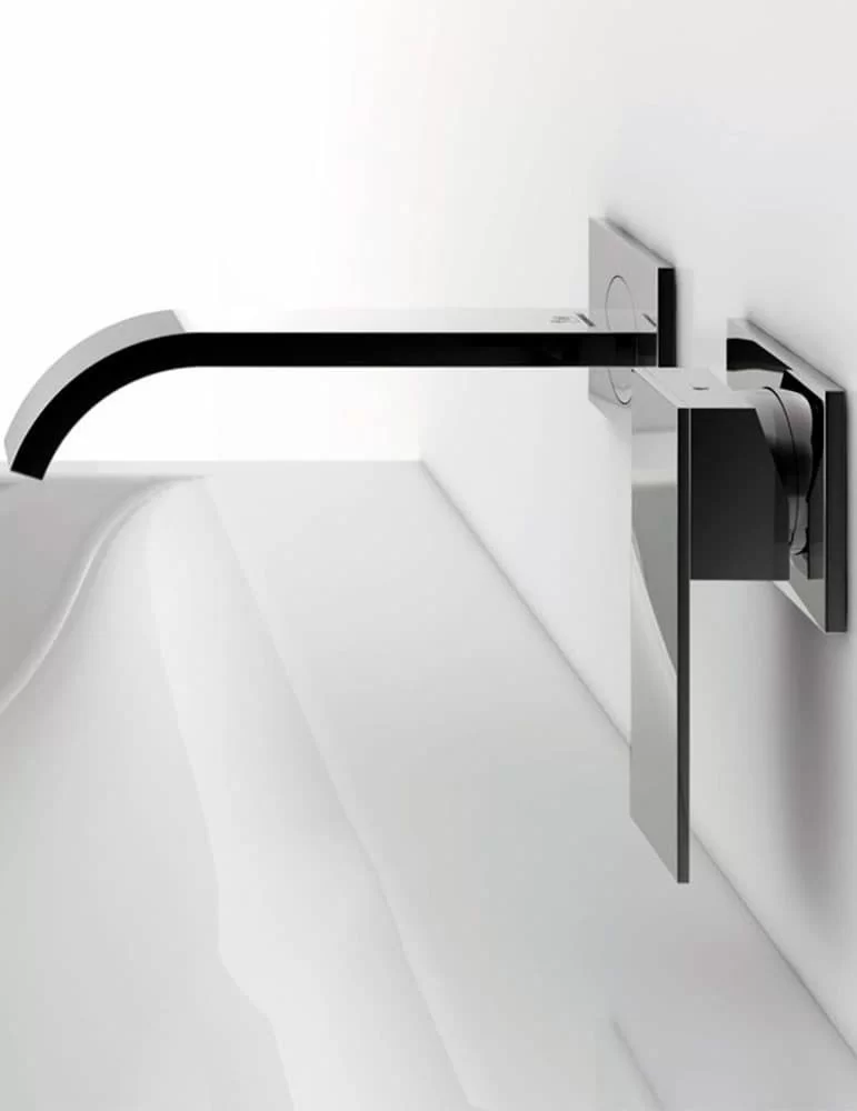 Mitigeur mural lavabo Sedia en laiton massif chromé