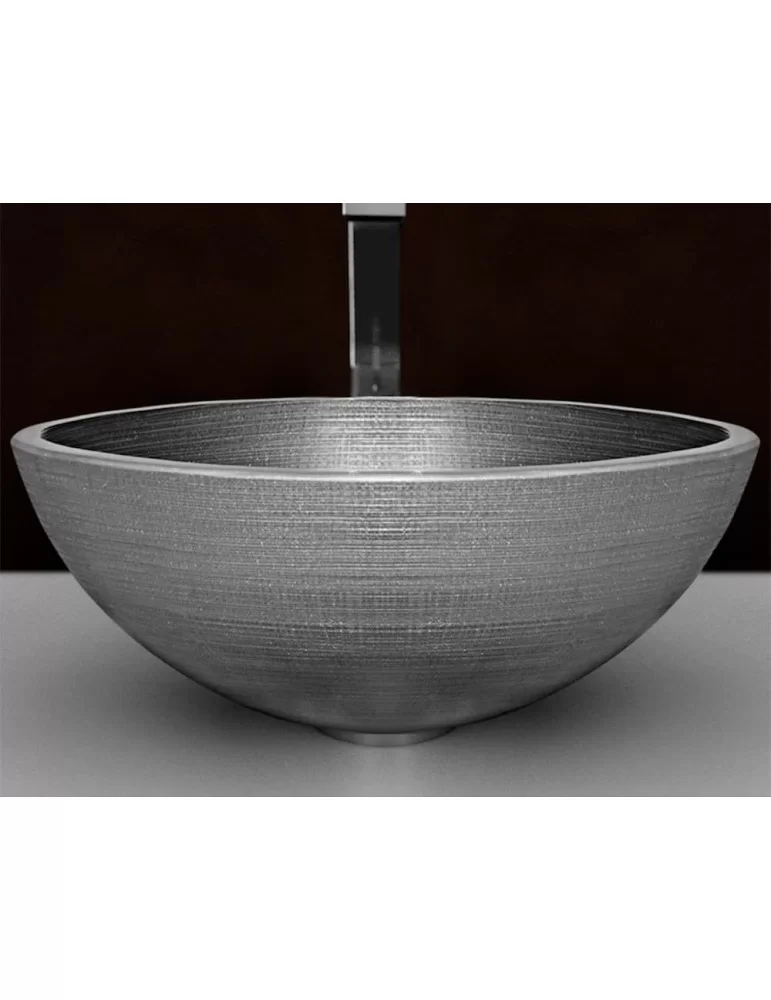 Vasque à poser en cristal de l'Atelier de Florence, VENICE