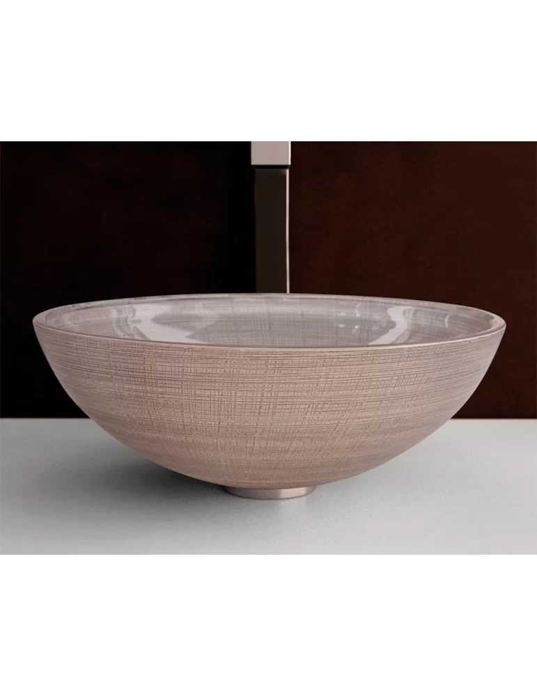 Vasque à poser en cristal de l'Atelier de Florence, VENICE