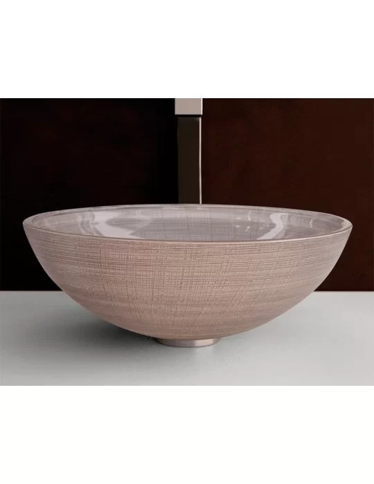 Vasque à poser en cristal de l'Atelier de Florence, VENICE