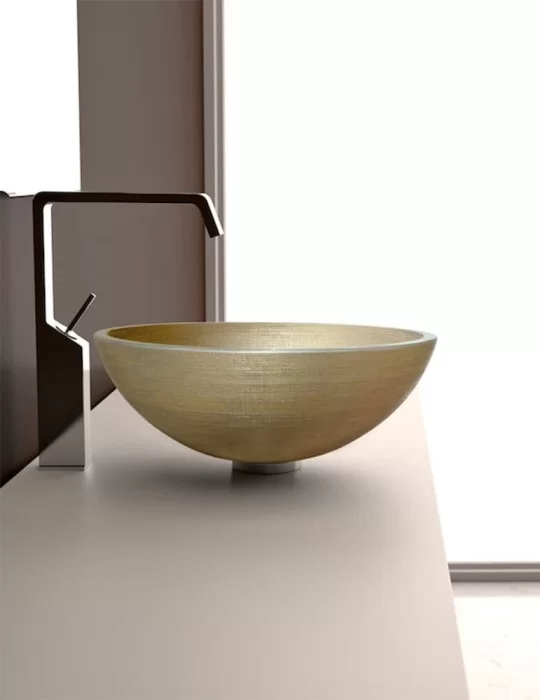 Vasque à poser en cristal de l'Atelier de Florence, VENICE