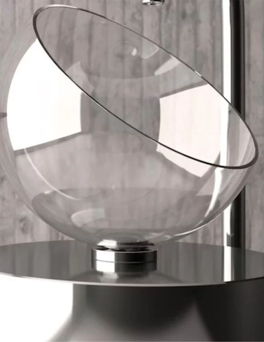 Anneau en laiton pour vasques Glass Design