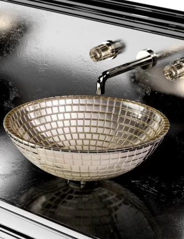 Vasque à poser Mosaic édition Anniversary, Glass Design 2