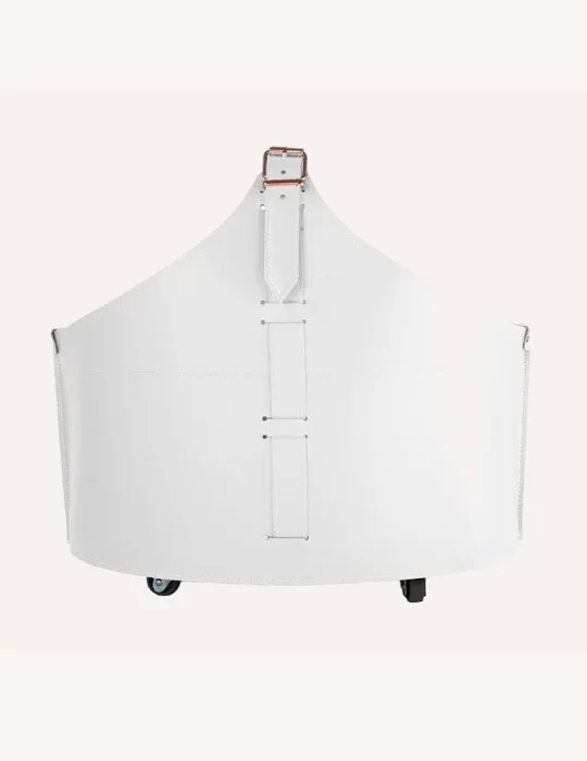 Porte-bois en cuir Fabia de Limac Design Porte-bois en cuir Fabia de Limac Design