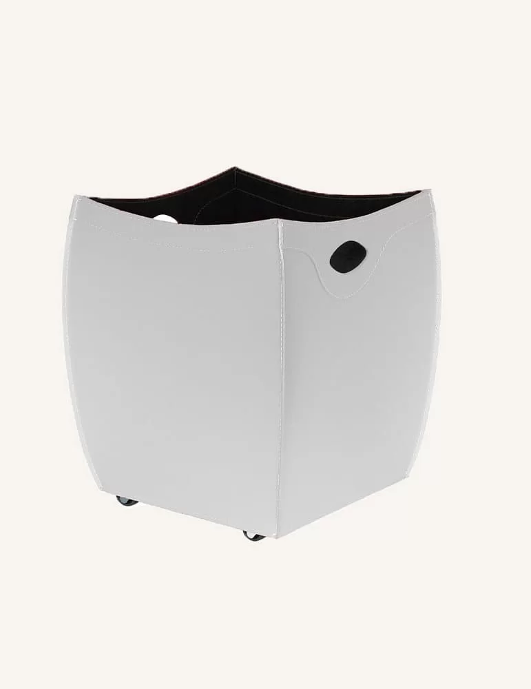 Porte-bois en cuir Botte de Limac Design