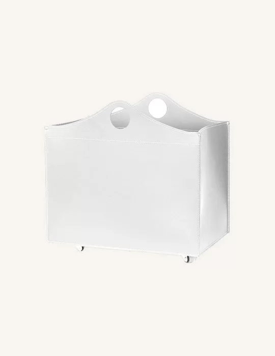 Porte-bois en cuir Woodbag de Limac Design Porte-bois en cuir Woodbag de Limac Design