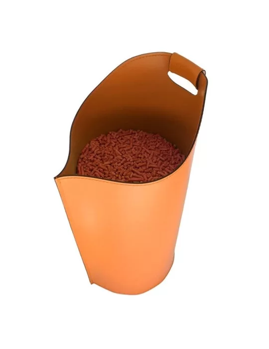 Porte-pellets en cuir haut de gamme Sapel de Limac Design