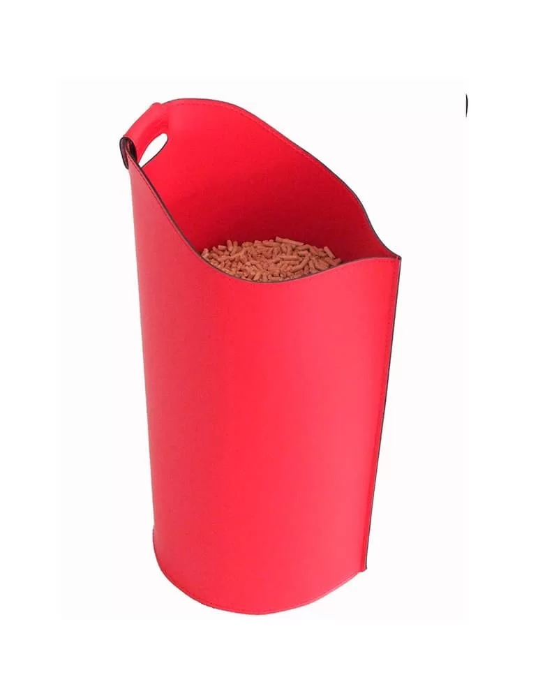 Porte-pellets en cuir haut de gamme Sapel de Limac Design