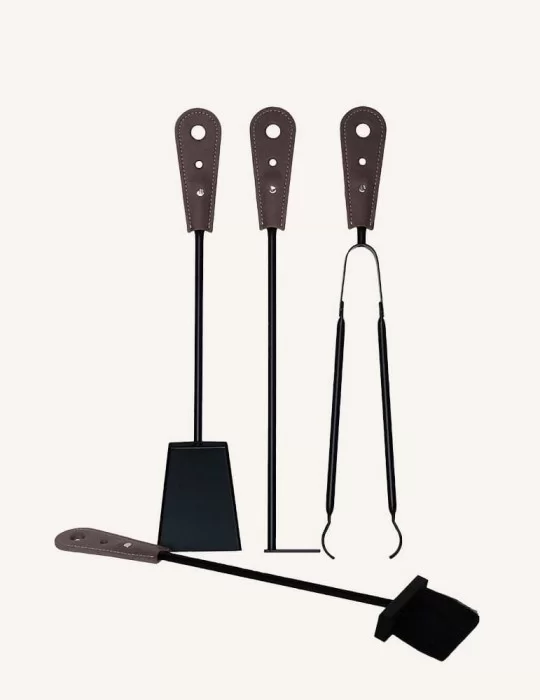 Set d'accessoires de cheminée Lara, de Limac Design