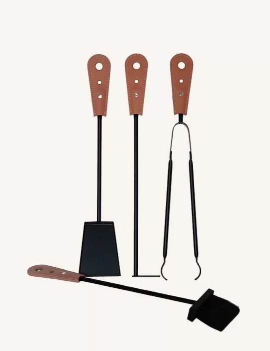 Set d'accessoires de cheminée Lara, de Limac Design