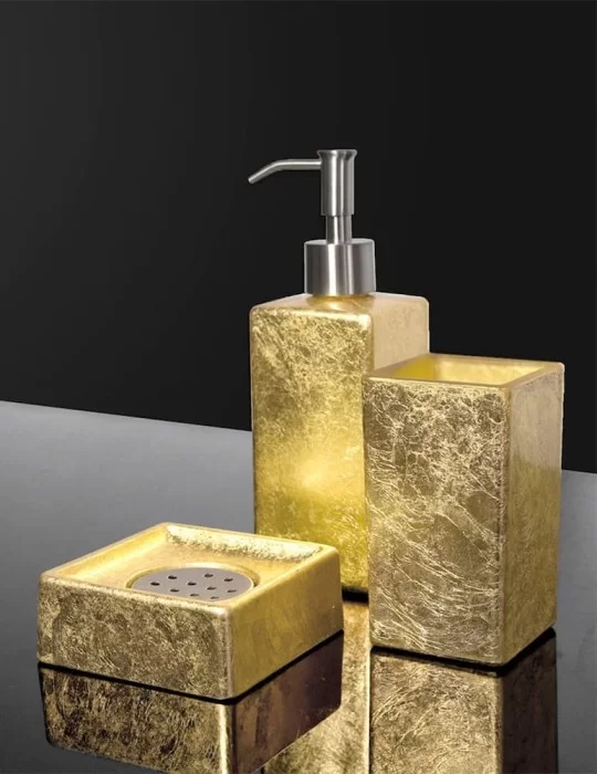 Coffret d'accessoires salle de bain Luxury by Glass Design Coffret d'accessoires salle de bain Luxury by Glass Design