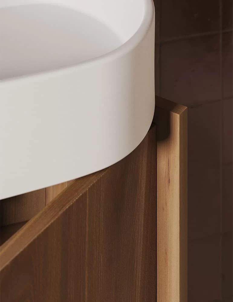 Lave-mains avec rangement Beam, de Ex.t Design
