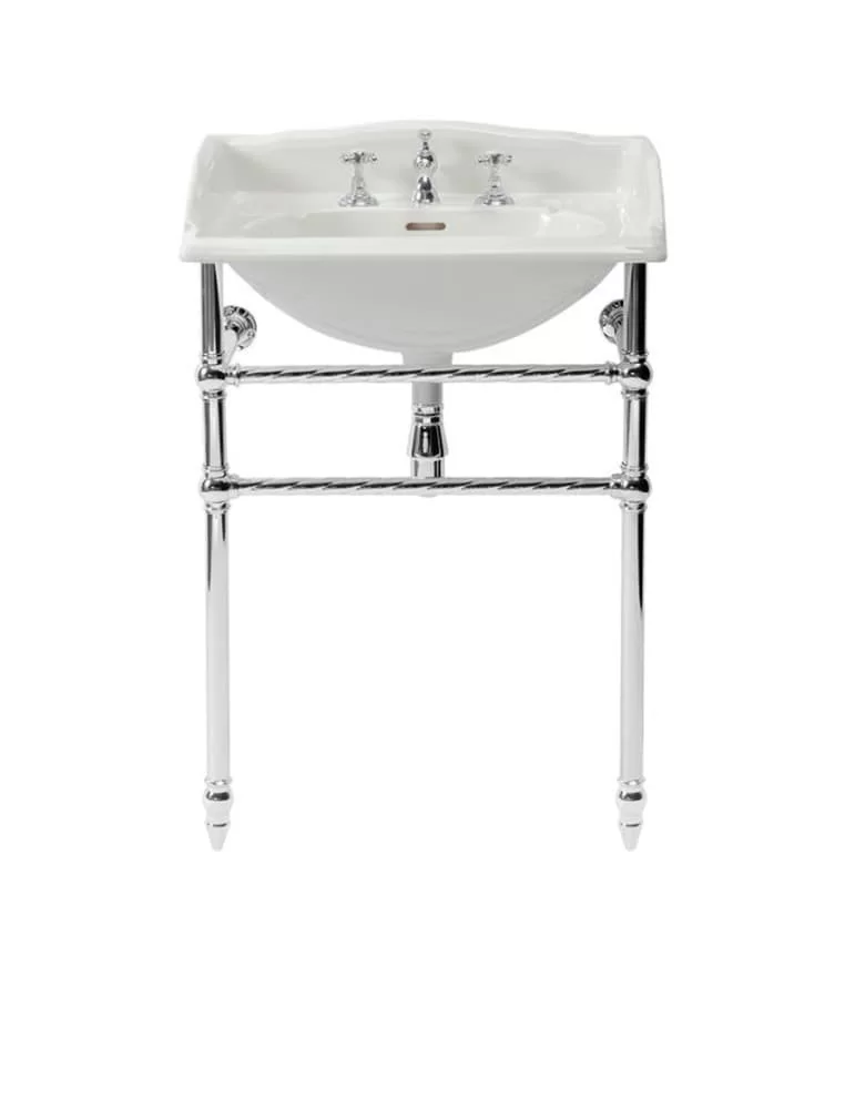 Lavabo console vintage en céramique Romance, de Gentry Home