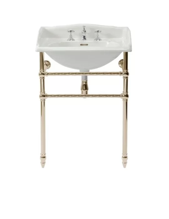 Lavabo console vintage en céramique Romance, de Gentry Home