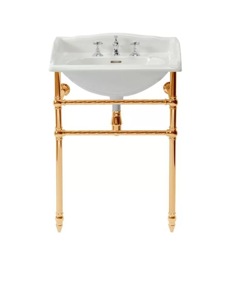 Lavabo console vintage en céramique Romance, de Gentry Home