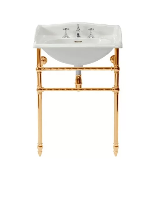 Lavabo console vintage en céramique Romance, de Gentry Home