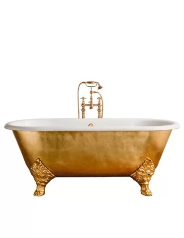 Baignoire fonte vintage Carlton Gold, de Gentry Home 2