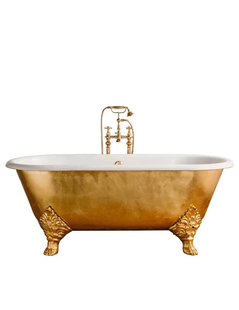 Baignoire fonte vintage Carlton Gold, de Gentry Home