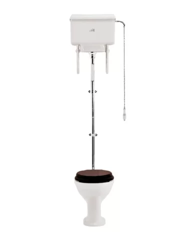 WC vintage avec réservoir haut Victorian, de Gentry Home 2