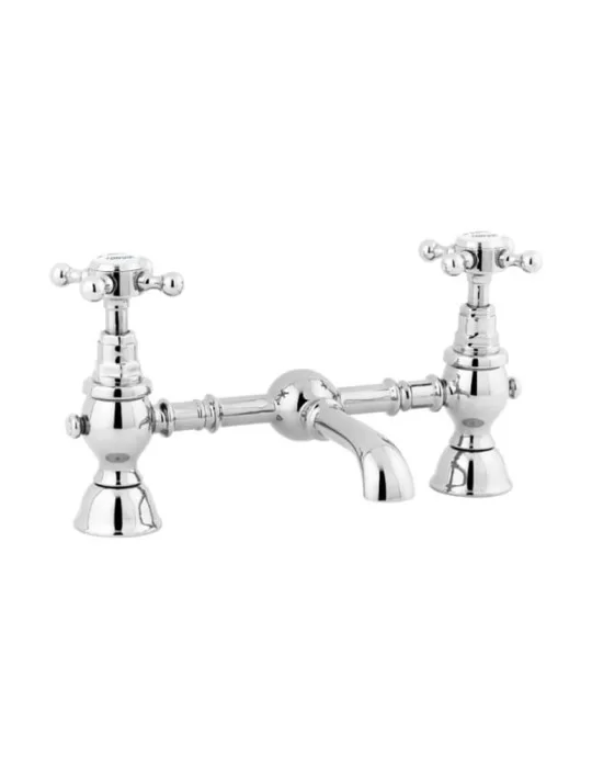 Mélangeur à pont 2 trous pour lavabo Mayfair, de Gentry Home