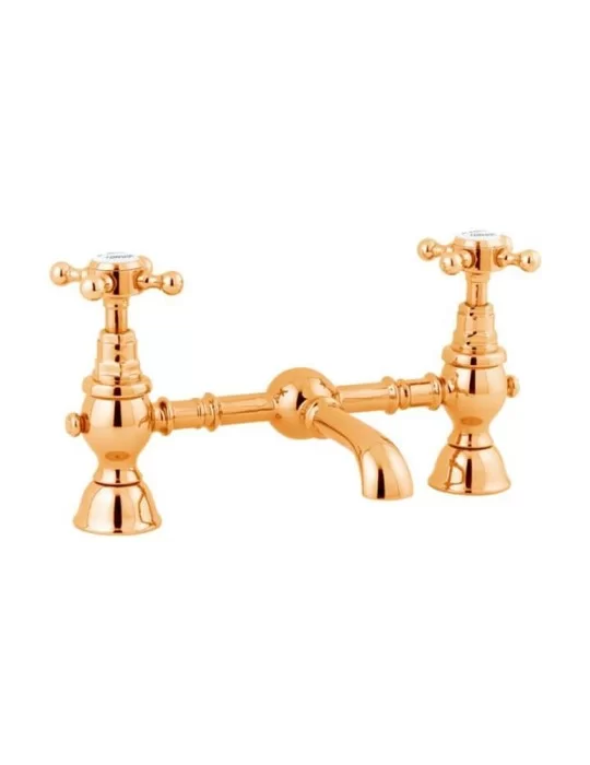 Mélangeur à pont 2 trous pour lavabo Mayfair, de Gentry Home