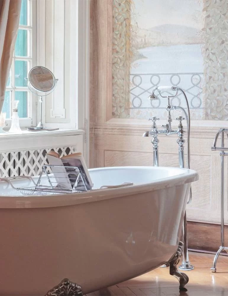 Mélangeur bain douche pour installation au sol Mayfair, de Gentry Home