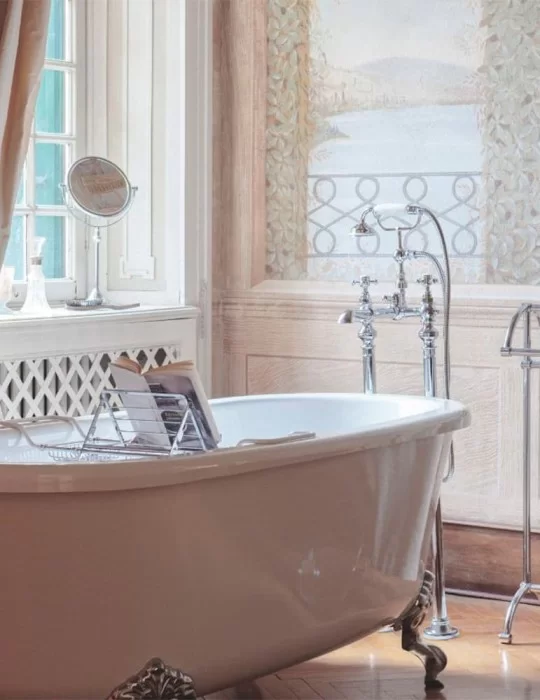 Mélangeur bain douche pour installation au sol Mayfair, de Gentry Home