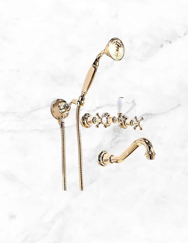 Mélangeur bain douche encastré mural Mayfair, de Gentry Home